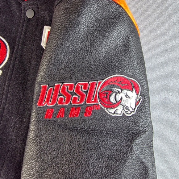 Pro Standard Winston-Salem State NBA HBCU Classic 2024 Varsity Jacket Mens L NEW - Picture 10 of 16